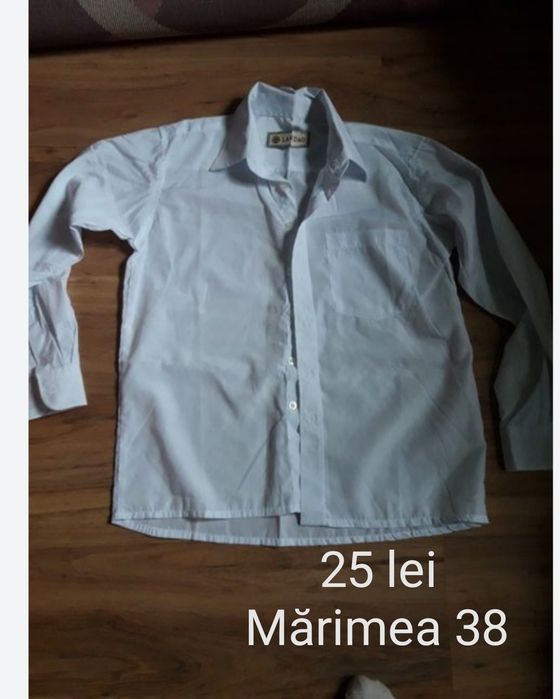 Cămăși băieți albe