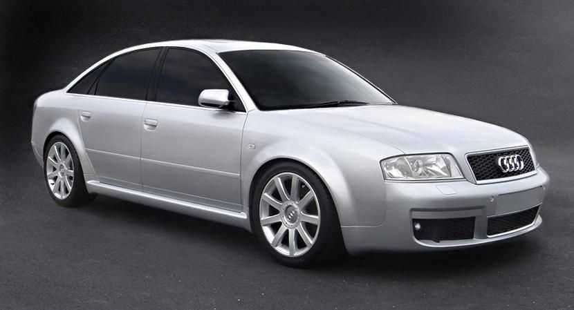 Capota Audi A6 C5 2001-2005, argintiu-LY7W