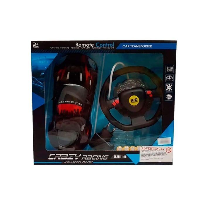 Кола с дистанционно управление 4 FC/ Състезателни светлин