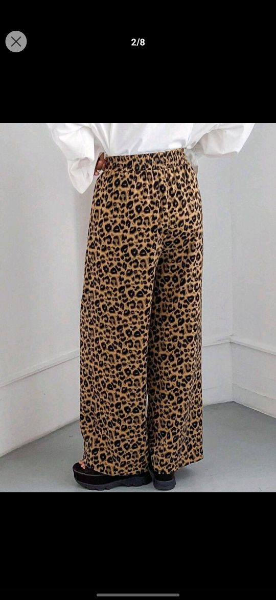 Pantaloni leopard