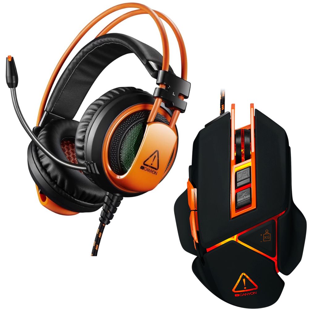 gaming set слушалки + мишка