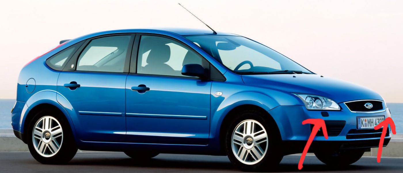 Капачки за пръскалки на фарове за Ford Focus 2004-2007г.