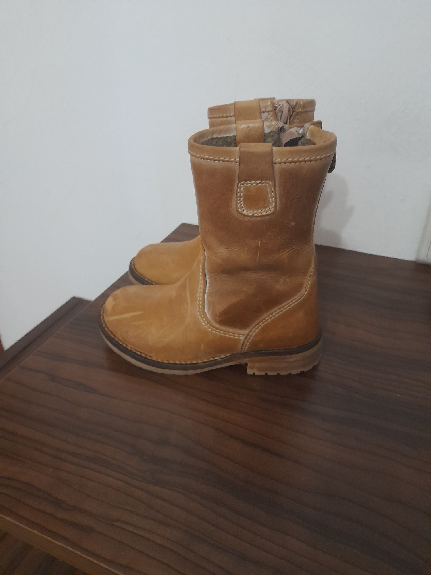Детски кожени боти