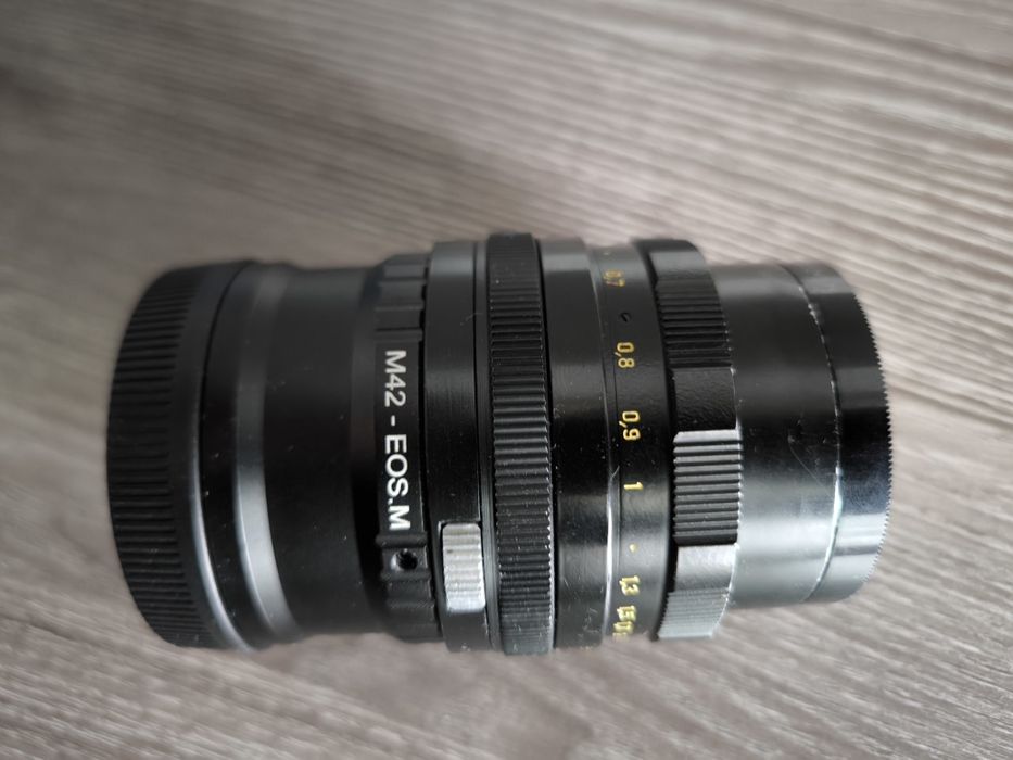 Переходник на Объектив Гелиос 44М  для Canon EOS-M