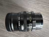 Объектив Гелиос 44М с переходником для Canon EOS-M