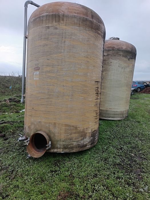 Bazin fibra - Ibc - Cisterna/butoi fibră 10 mii litri