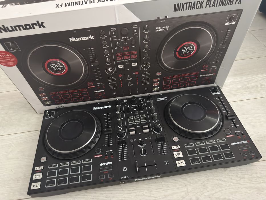 Consola dj numark 4 deck