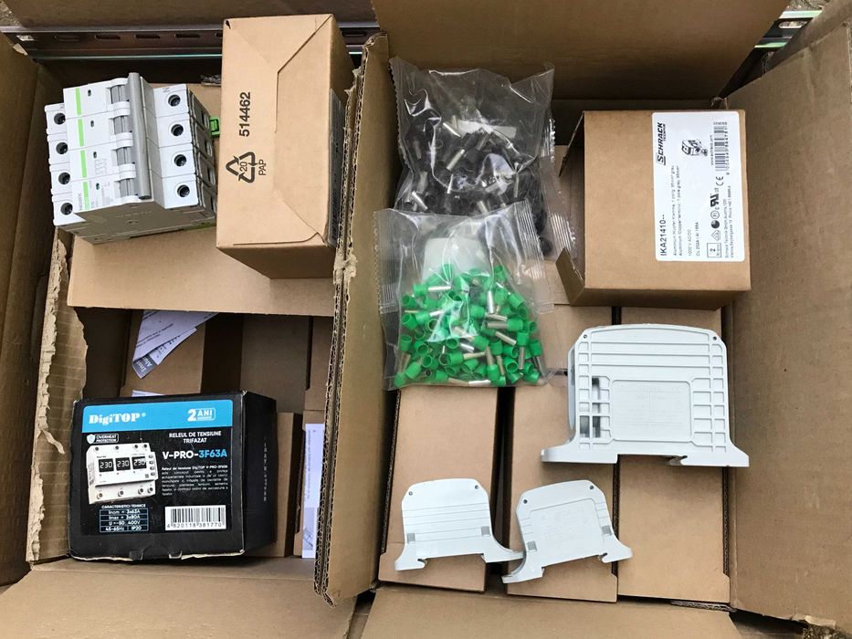 materiale electrice stabilizator releu tensiune usol Noark cleme