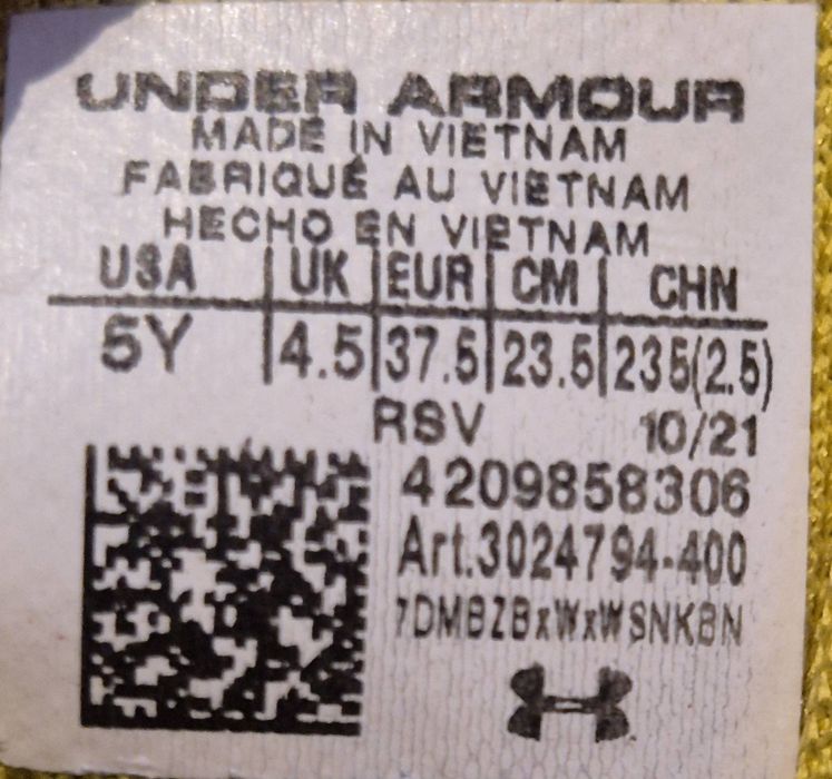 Adidași basket Under Armour GS JET 21