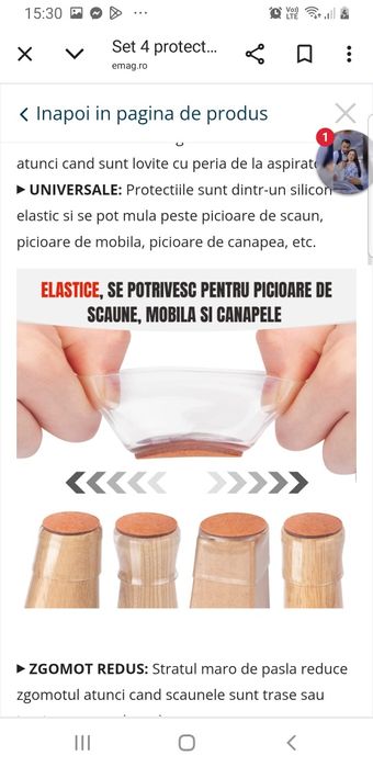 Protecții scaun de silicon si pasla