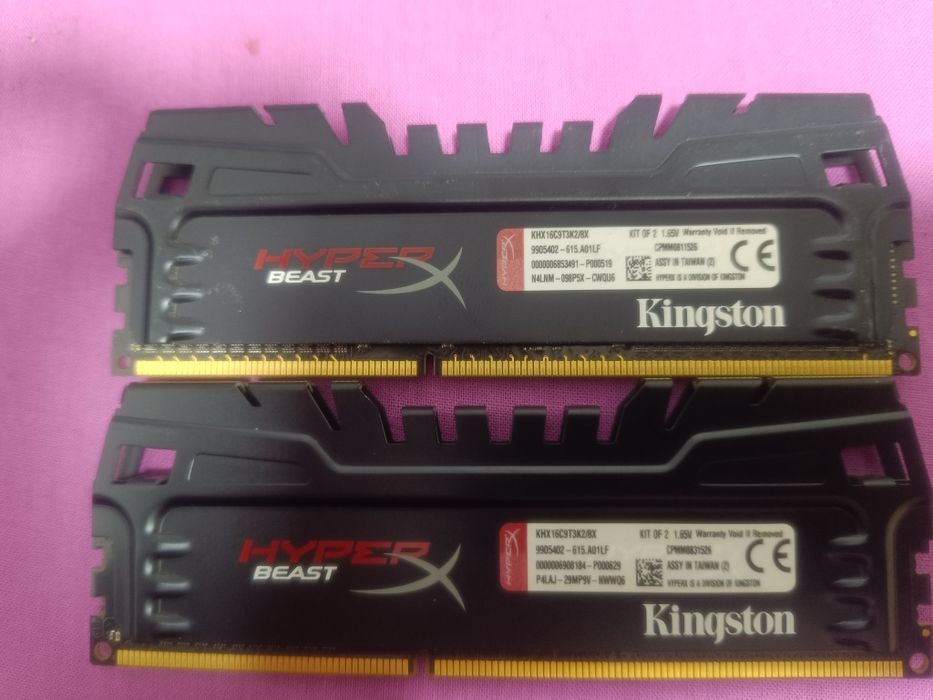 Memorie RAM kit 16 GB 4x4  1600mhz DDR 3