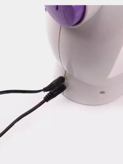 Portativ ishlab chiqarish mashinasi, pedal bilan Mini tikuv mashinasi