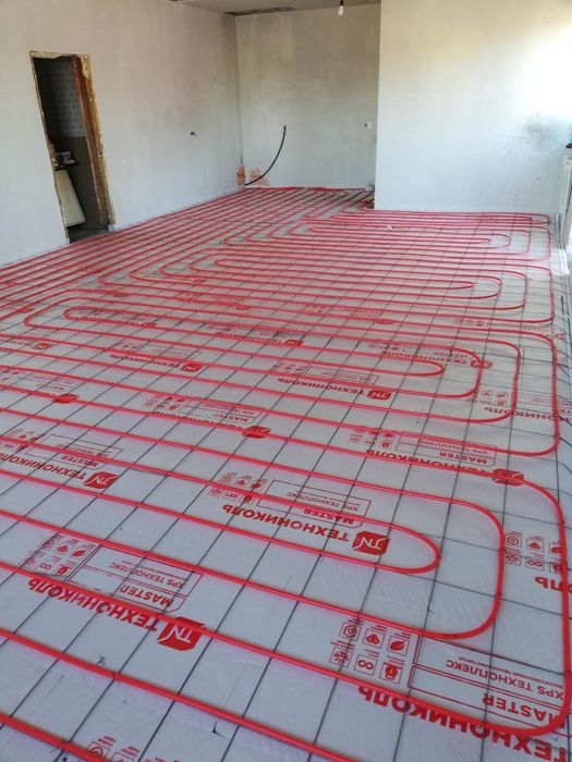 Теплый пол в частном доме