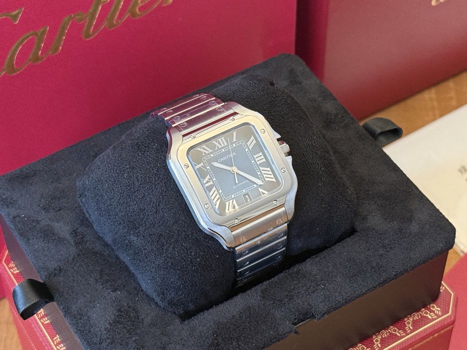 Часы Cartier Santos Blue