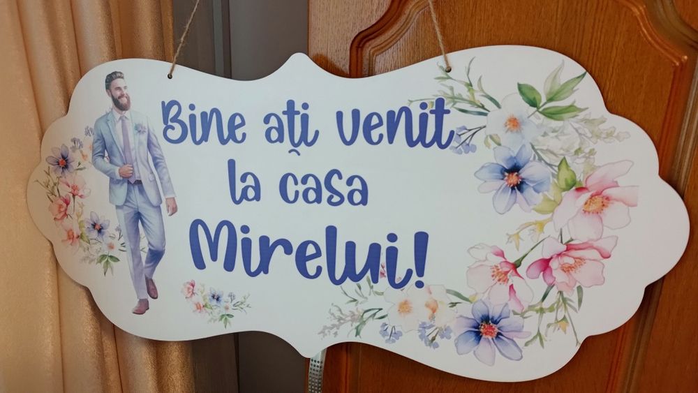 Vând panou primire nunta