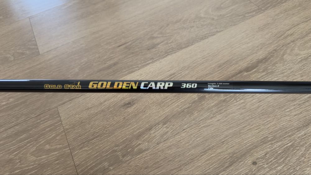 Vand 2 lansete + 2 mulinete crap 3,6 m, 2 buc