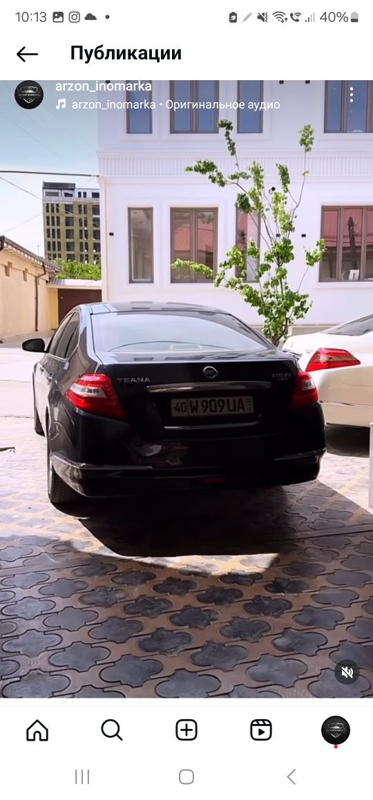 Nissan teana bmw sidenyada+prapan
