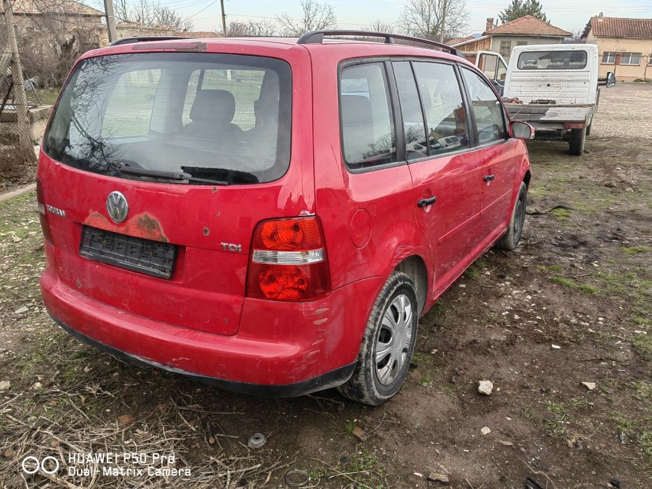 Vw Touran 1.9TDI 105к.с 6 скорости на части