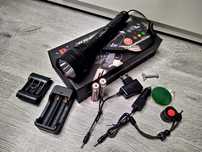 Lanterna LED XHP90 suport arma vanatoare MODEL NOU, camping