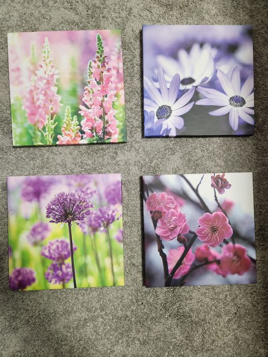 Vand 4 tablouri, canvas, noi