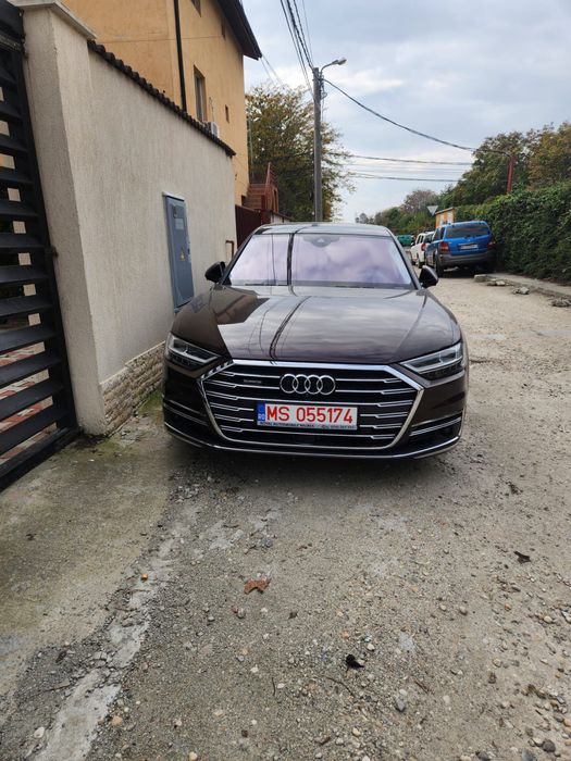 A8L 55TFSI 2018 Panoramic Impecabil carte service Audi / Schimb cu OZN