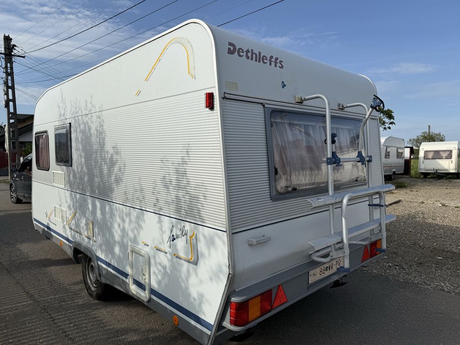 Rulota Dethleffs Family 450,An 1998,5 pers,boiler,cadita dus