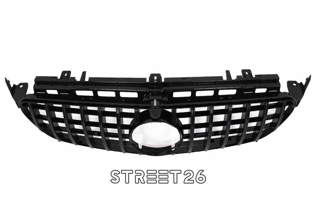 Grila Centrala Mercedes E-Class W213 C238 (16-20) GT-R Design Negru V2