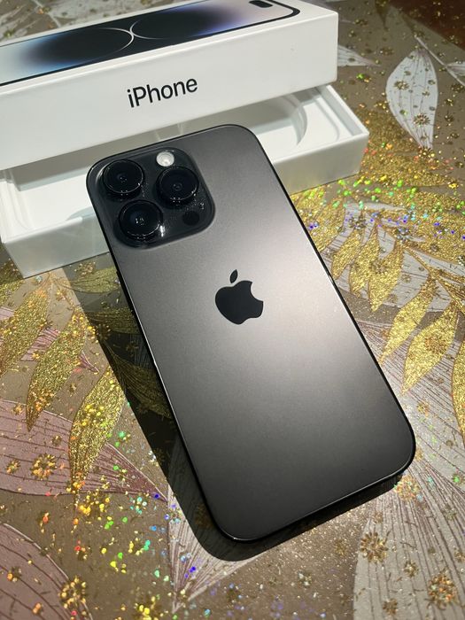 14 про 256 гб черный цвет