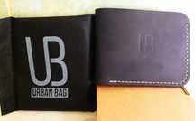 Portofel handmade Urban Bag - Concept 2 Plus piele naturala negru(nou)