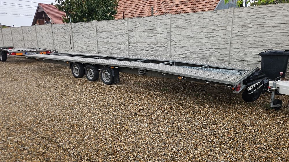 De inchiriat trailer dublu de 8,5 metri de 3500 kg pe 3 axe