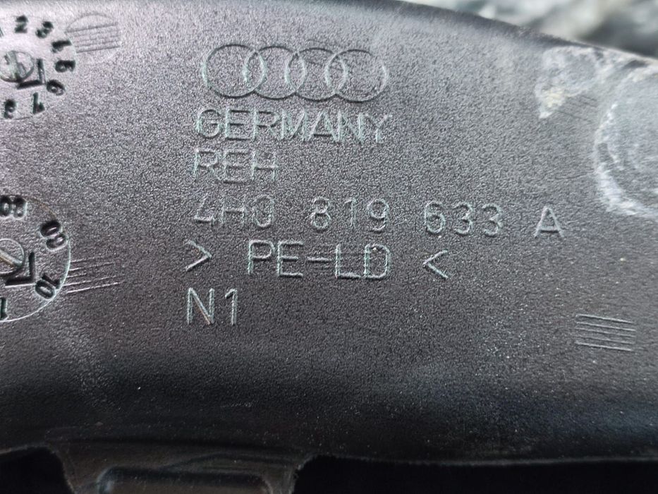 Conducta ventilatie 4H0819633A 4.2 tdi CDSB Audi A8 D4/4H [2010 - 201