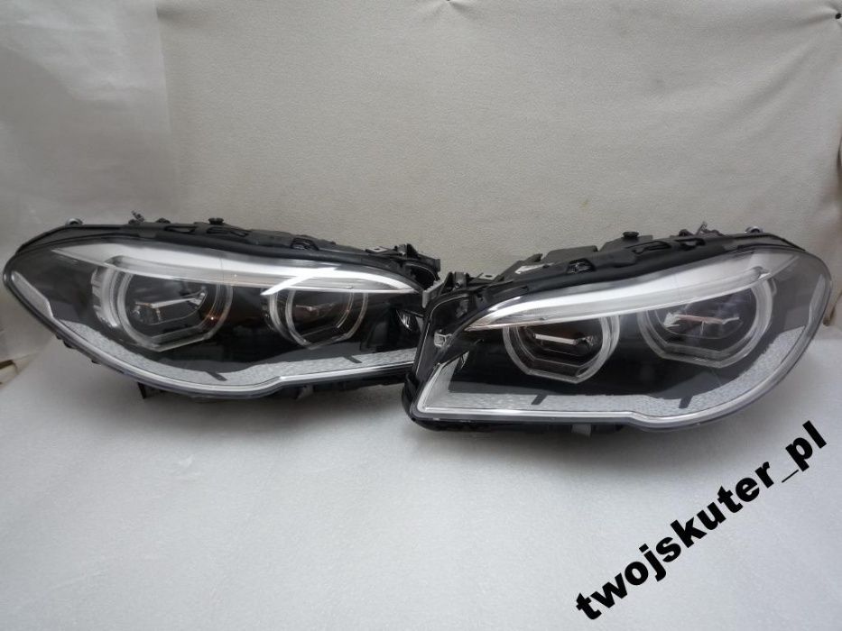 Bmw F10 F11 far stanga full led far dreapta full led faruri led tms