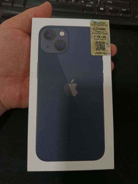 iPhone 13 Midnight 128 GB — Новый, запечатанный