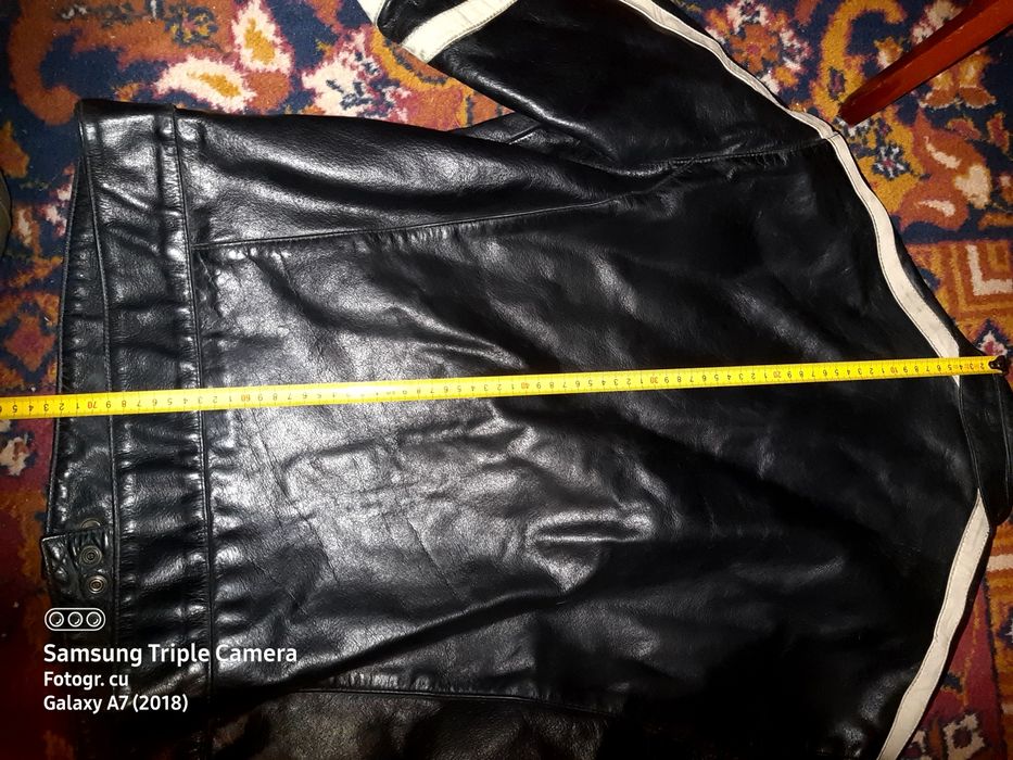 Geacă moto piele barbati Russel Philipp marimea L moto