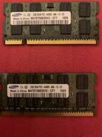 2 x 2 Gb DDR 2 Samsung - memorie laptop