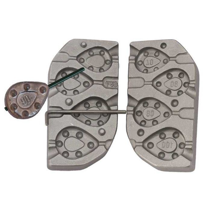 Matrita plumbi gripa culisanti cod 058 GRAMAJ:70/80/90/100 grame