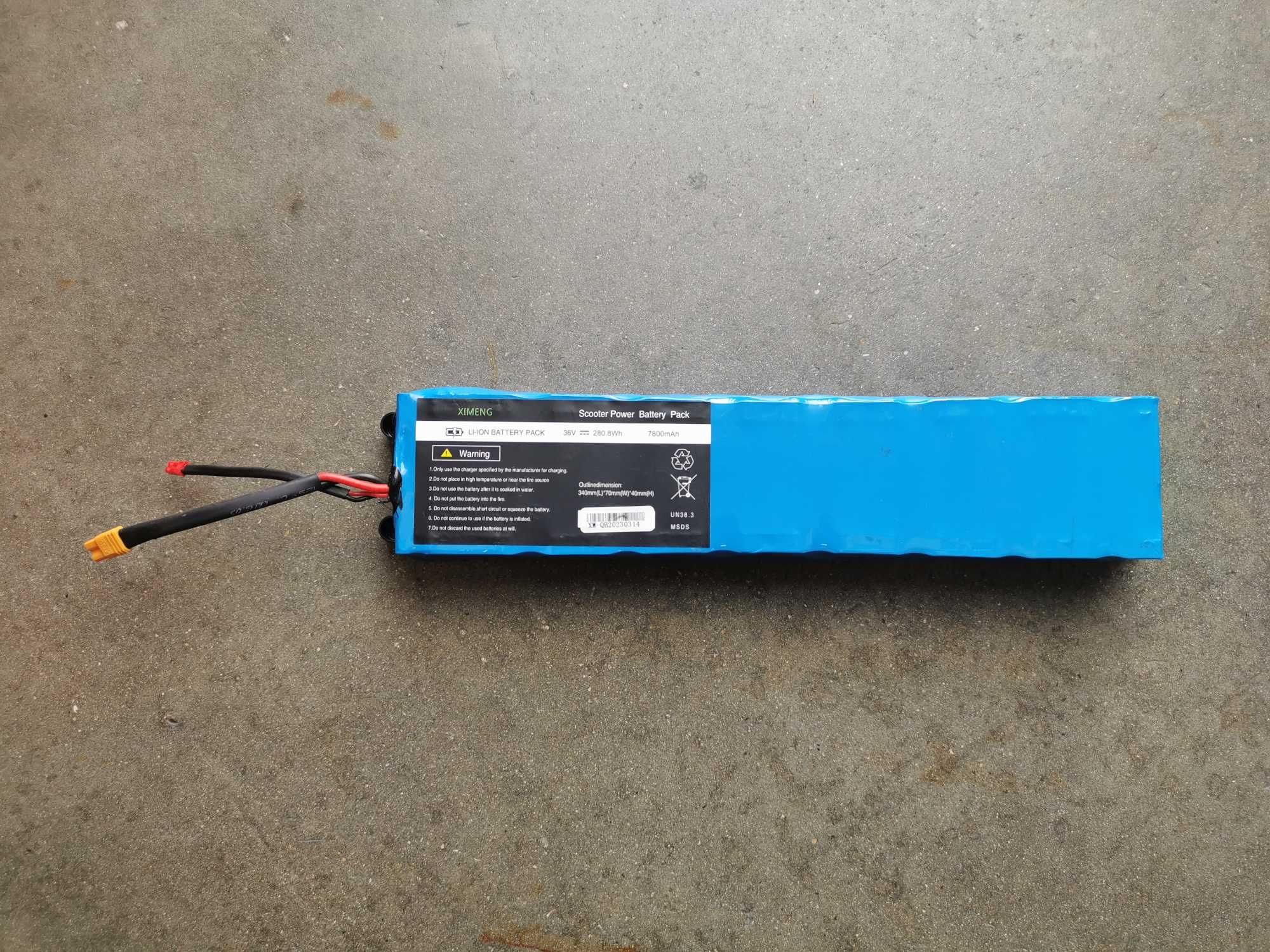 Батерия за електрическа тротинетка универсална 36V/7.8Ah