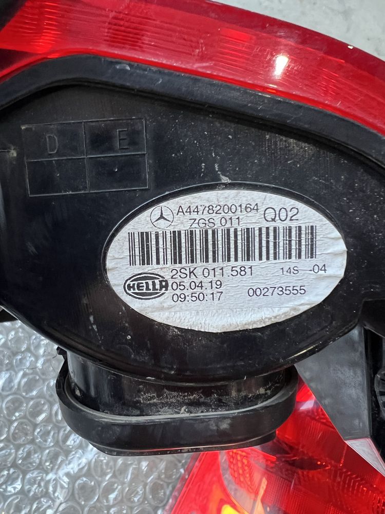 Set stopuri Mercedes vito cu hayon W447