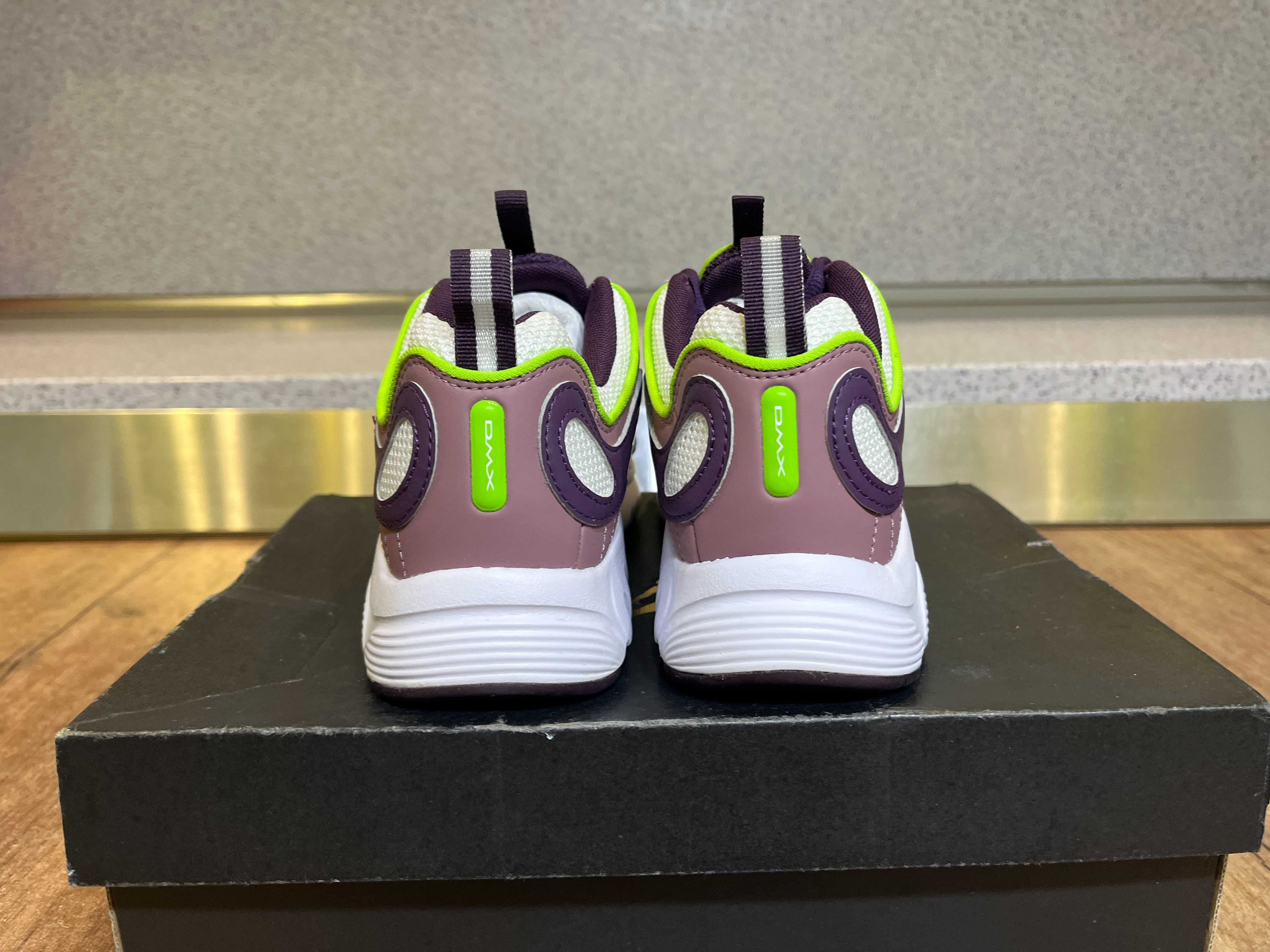 ОРИГИНАЛНИ *** Reebok Daytona DMX II / White Solar Green / Eggplant