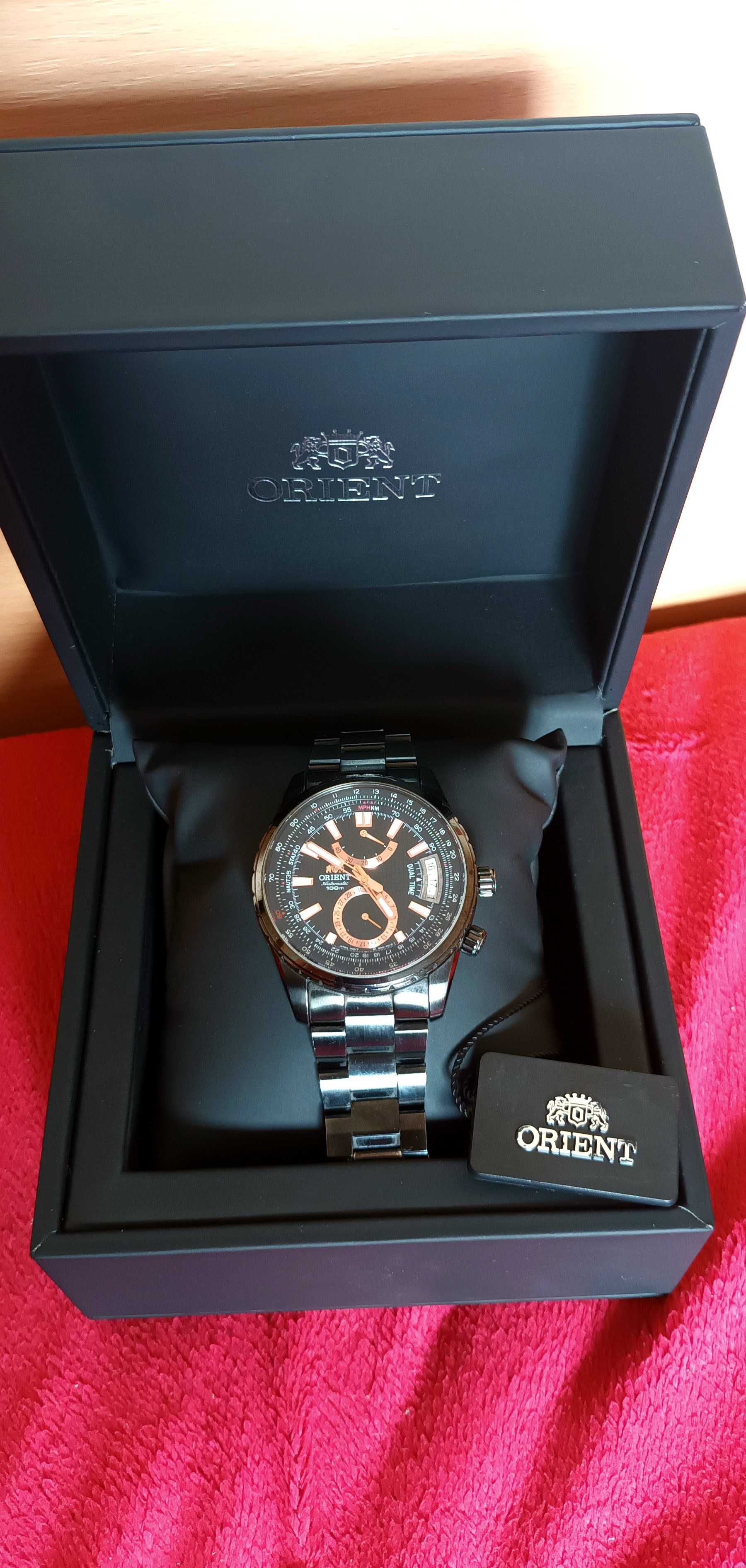 Мъжки часовник Orient Executive Voyager GMT Dual Time Sport Watch