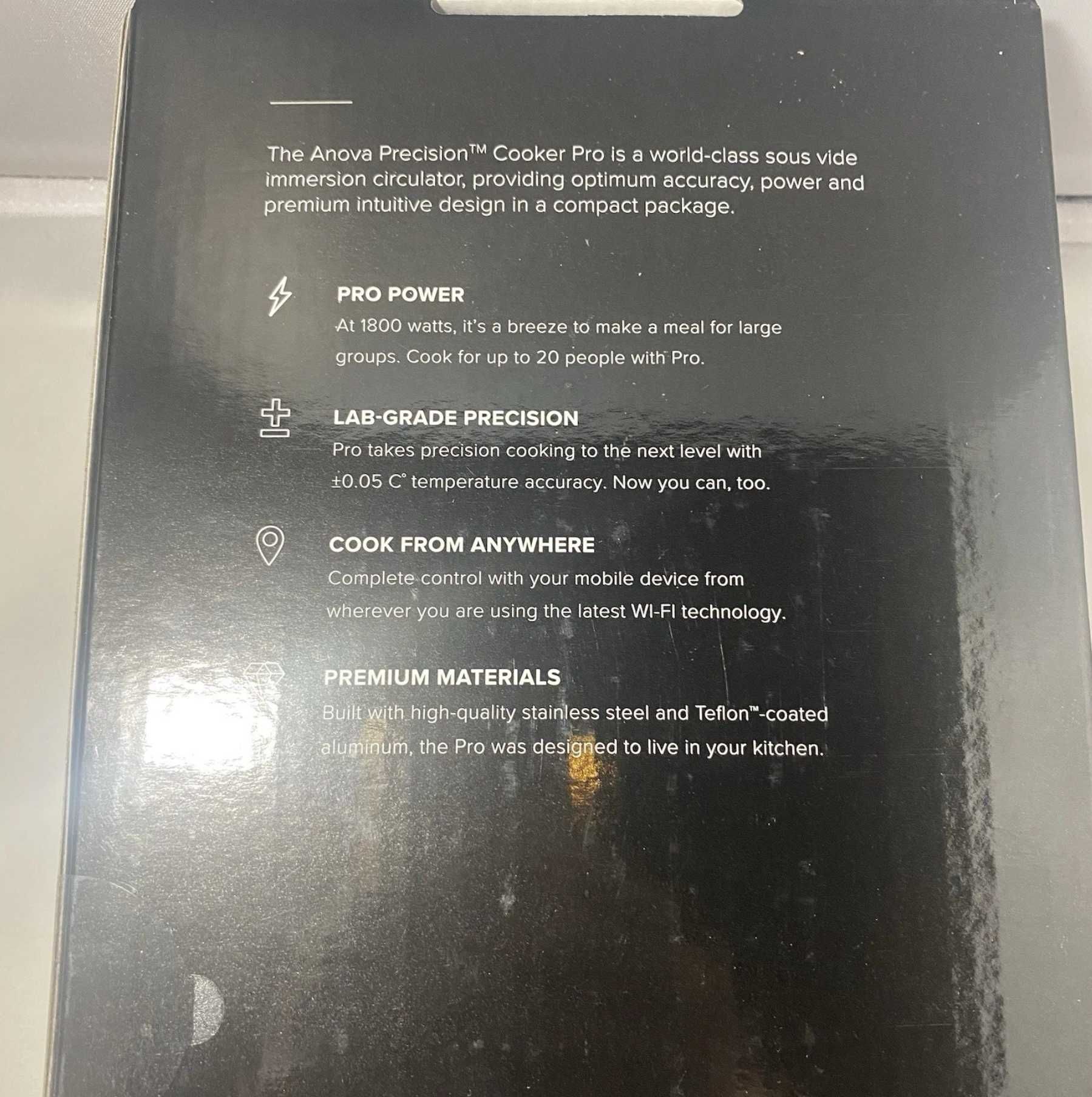 Anova Cooker Pro: Висок клас сувид, неразпечатан, с гаранция