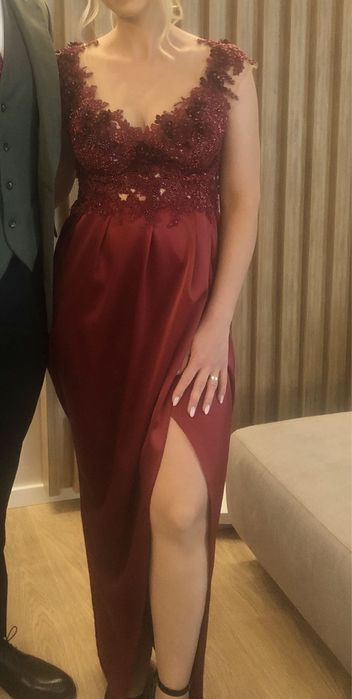 Rochie eleganta de nunta / de nasa, marimea M