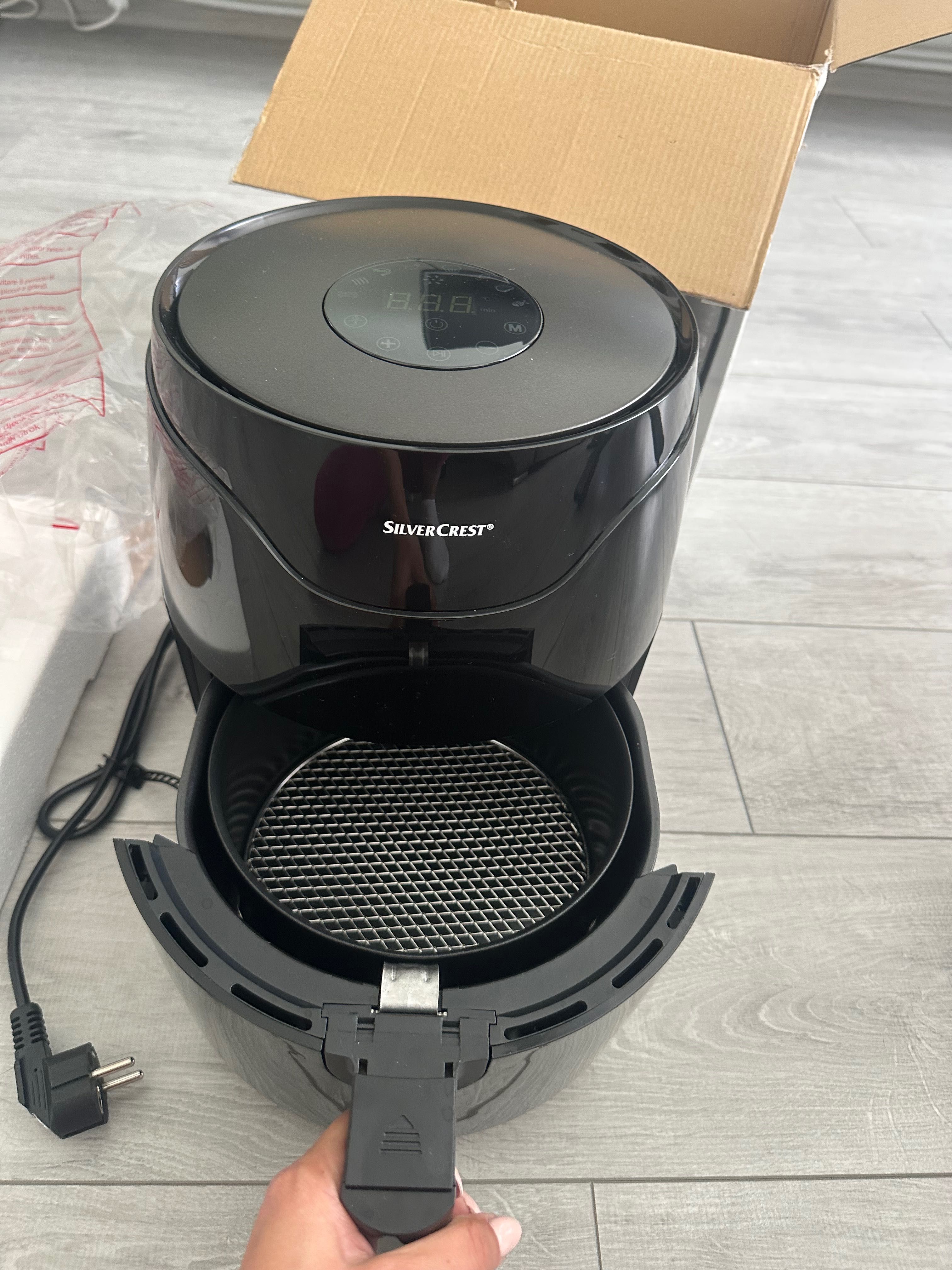 Фритюрник с горещ въздух дигитален Silver crest 1400w, 2.2L
