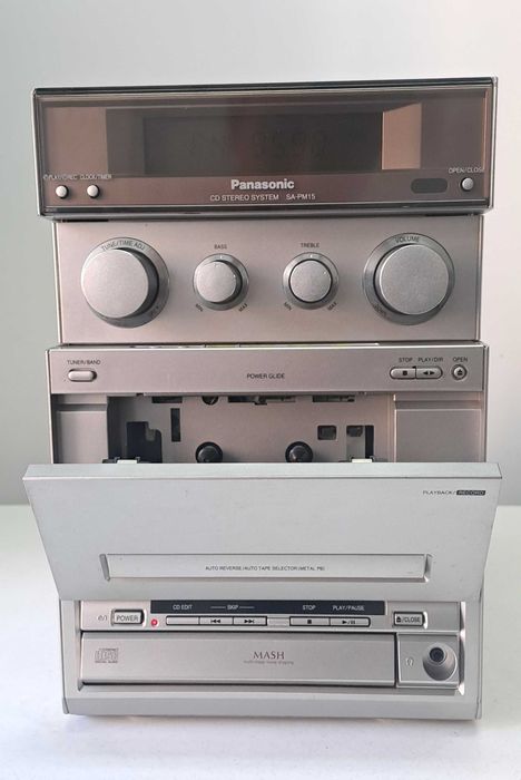 Panasonic SA PM 15 minisistem CD amplificator tuner receiver Bi Amp