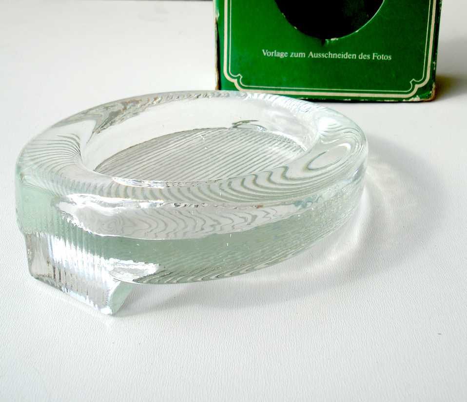 Елипсовидна фоторамка от стъкло