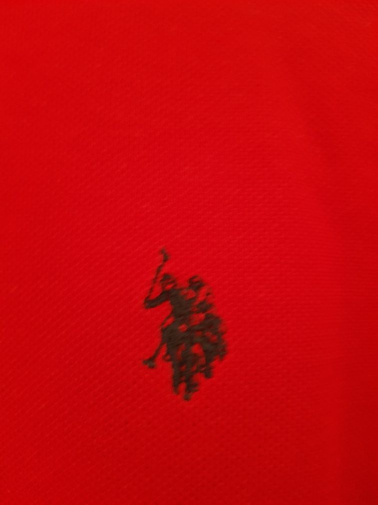 Tricou barbati US Polo Assn USPA marimea S roșu