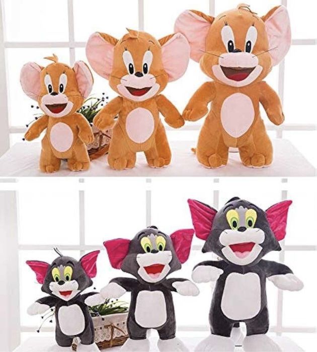 Плюшена играчка Том или Джери 30см Tom and Jerry плюшени играчки