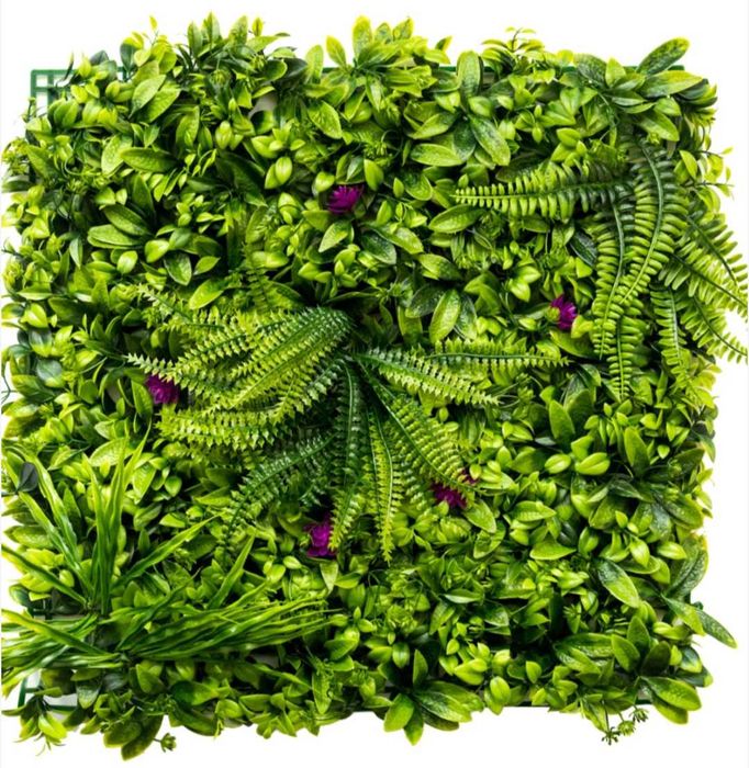 Пано от изкуствени цветя 50/50