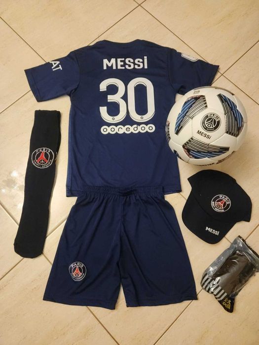 Неймар Син ПСЖ Екип + Топка + Чорапи + Шапка Кори ПСЖ Детско 2023г