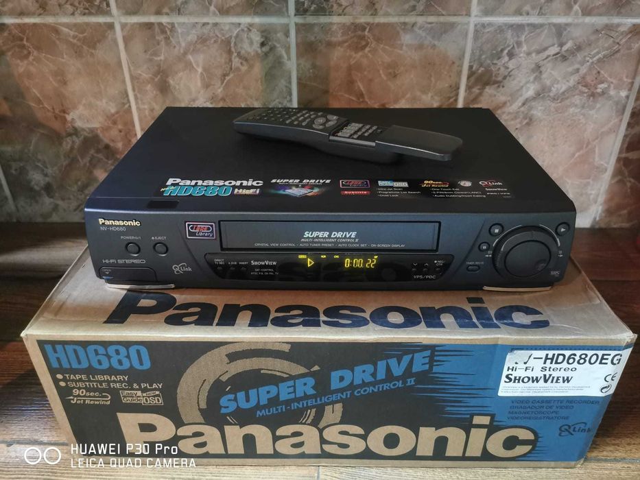 Video recorder hi fi stereo Panasonic